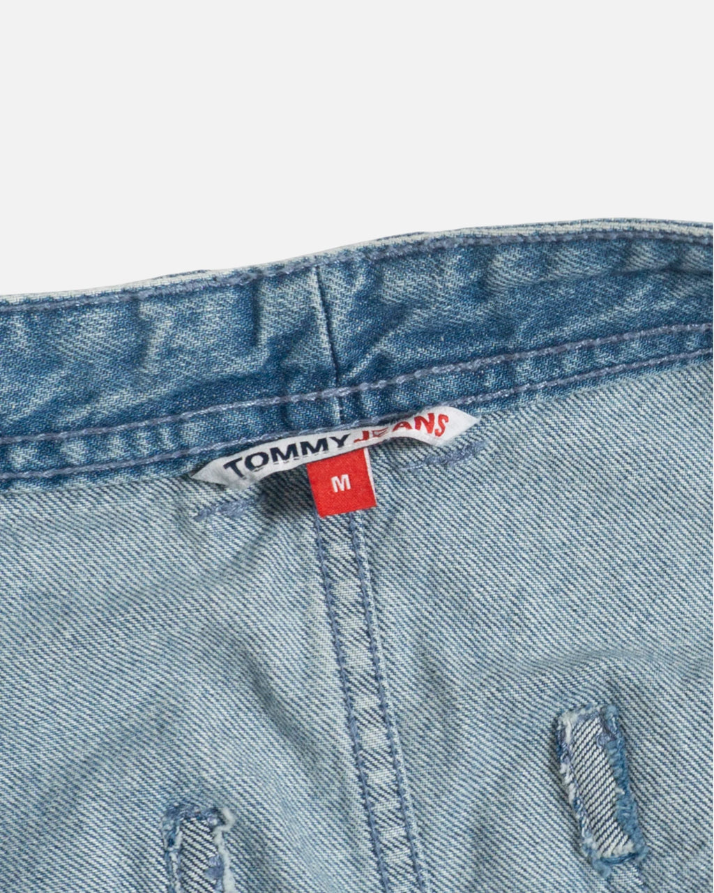 Falda Vaquera Tommy Jeans Parche Vintage — Talla M