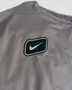Chaqueta de Chándal Nike Gris Vintage 00s — Talla XL