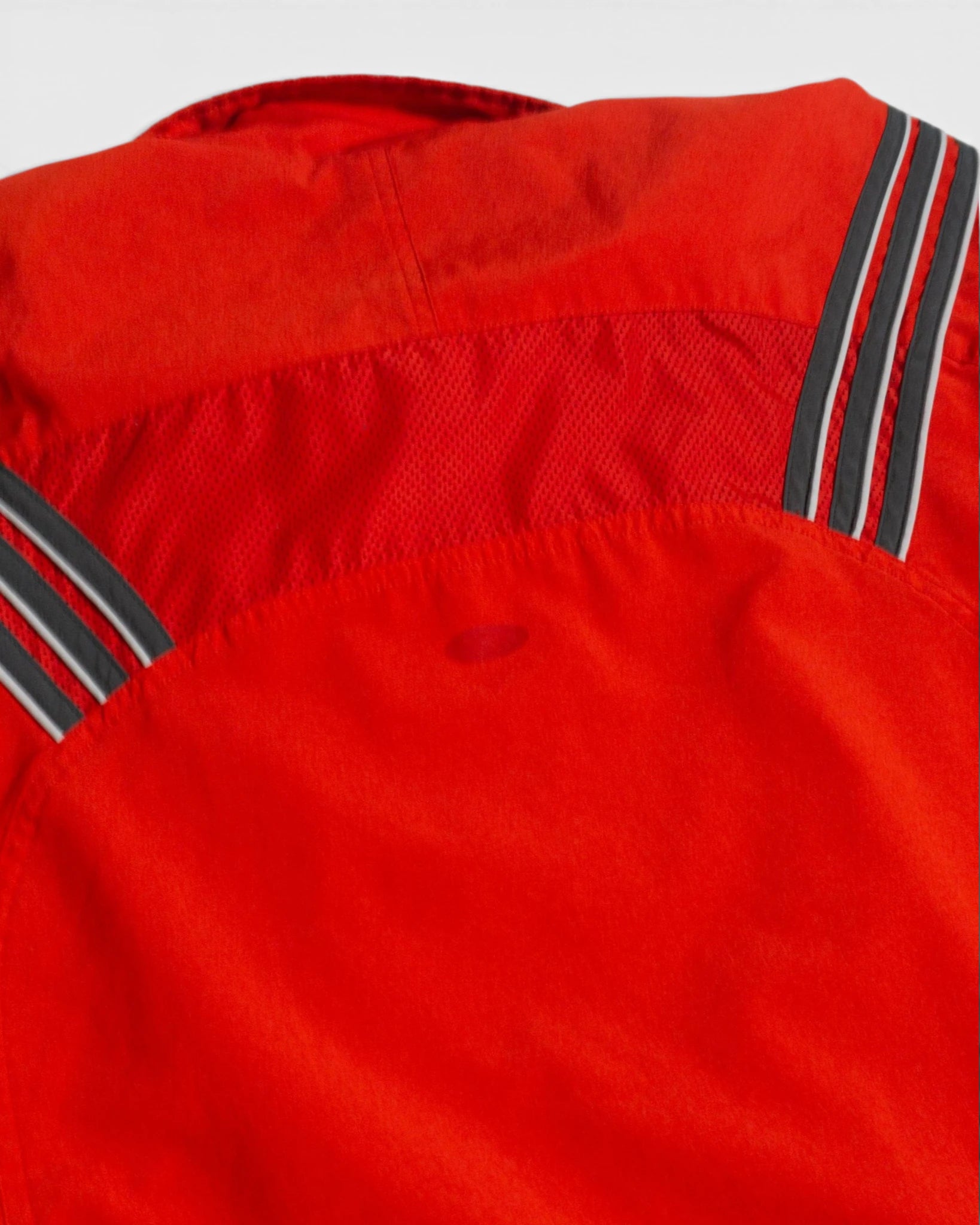 Cortavientos Adidas Rojo Vintage 00s — Talla M