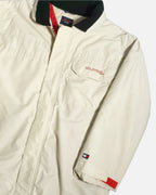 Chaqueta Parka Tommy Jeans Beige Vintage — Talla M
