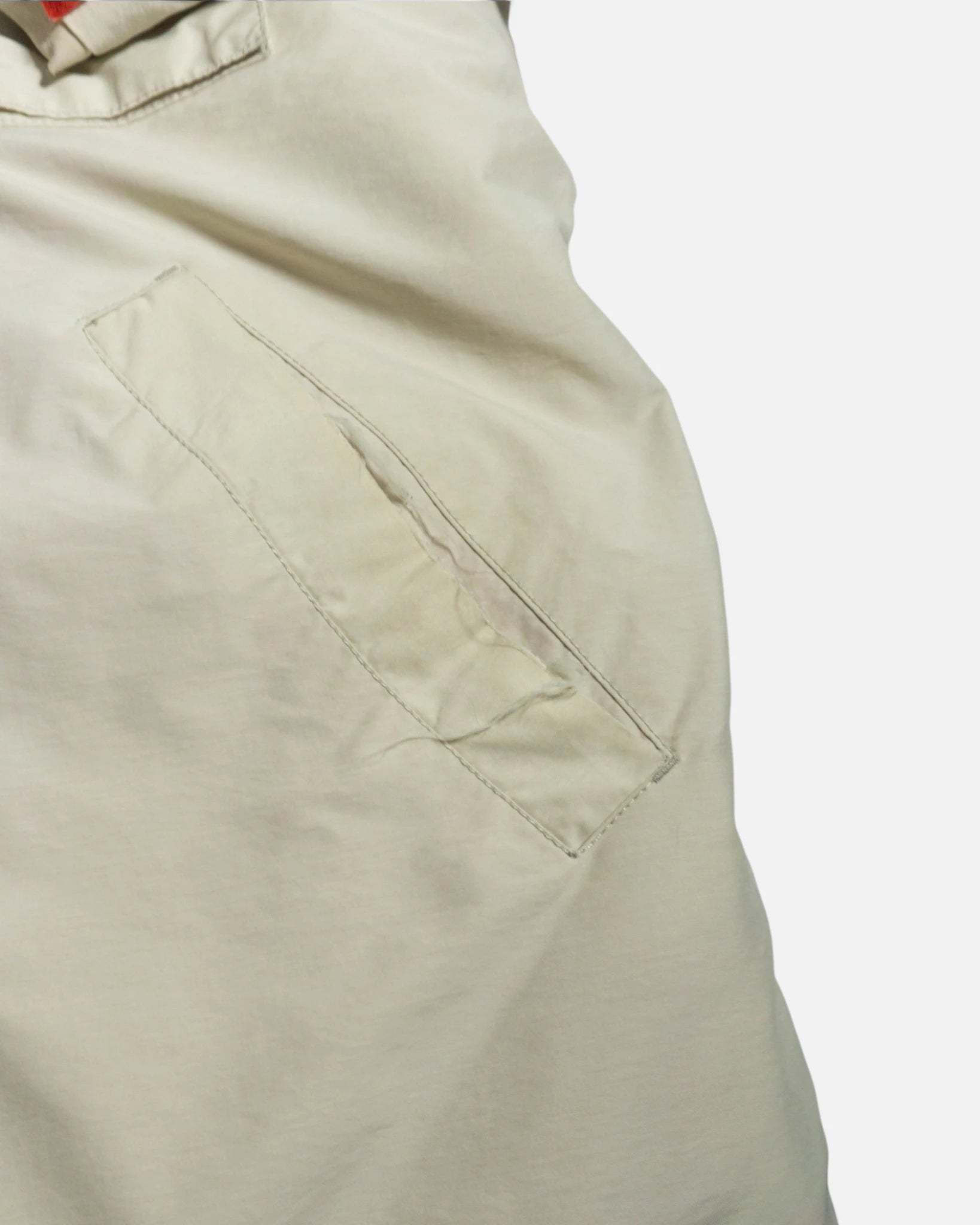 Chaqueta Parka Tommy Jeans Beige Vintage — Talla M