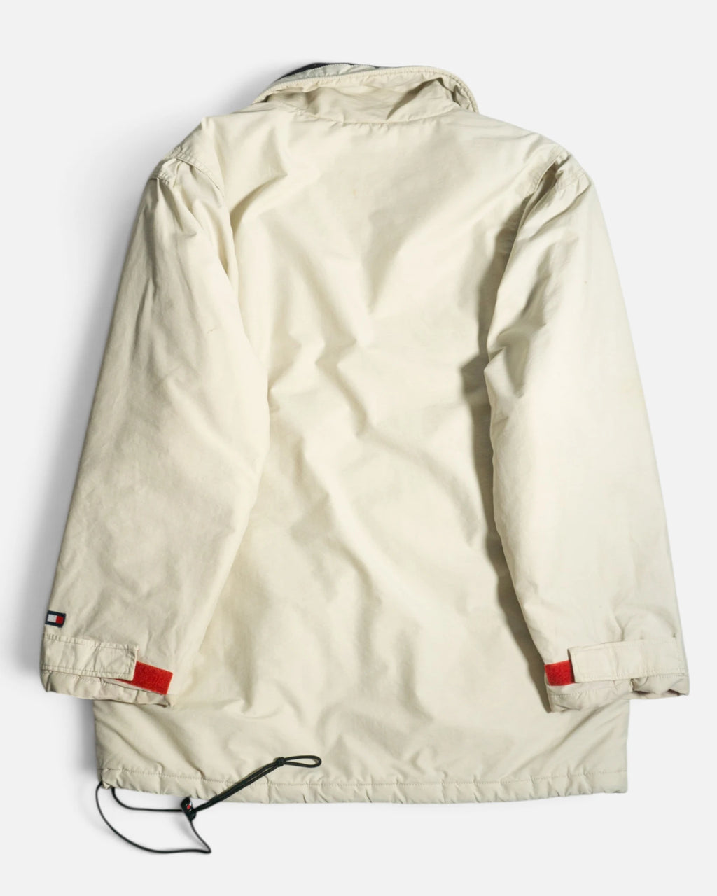 Chaqueta Parka Tommy Jeans Beige Vintage — Talla M