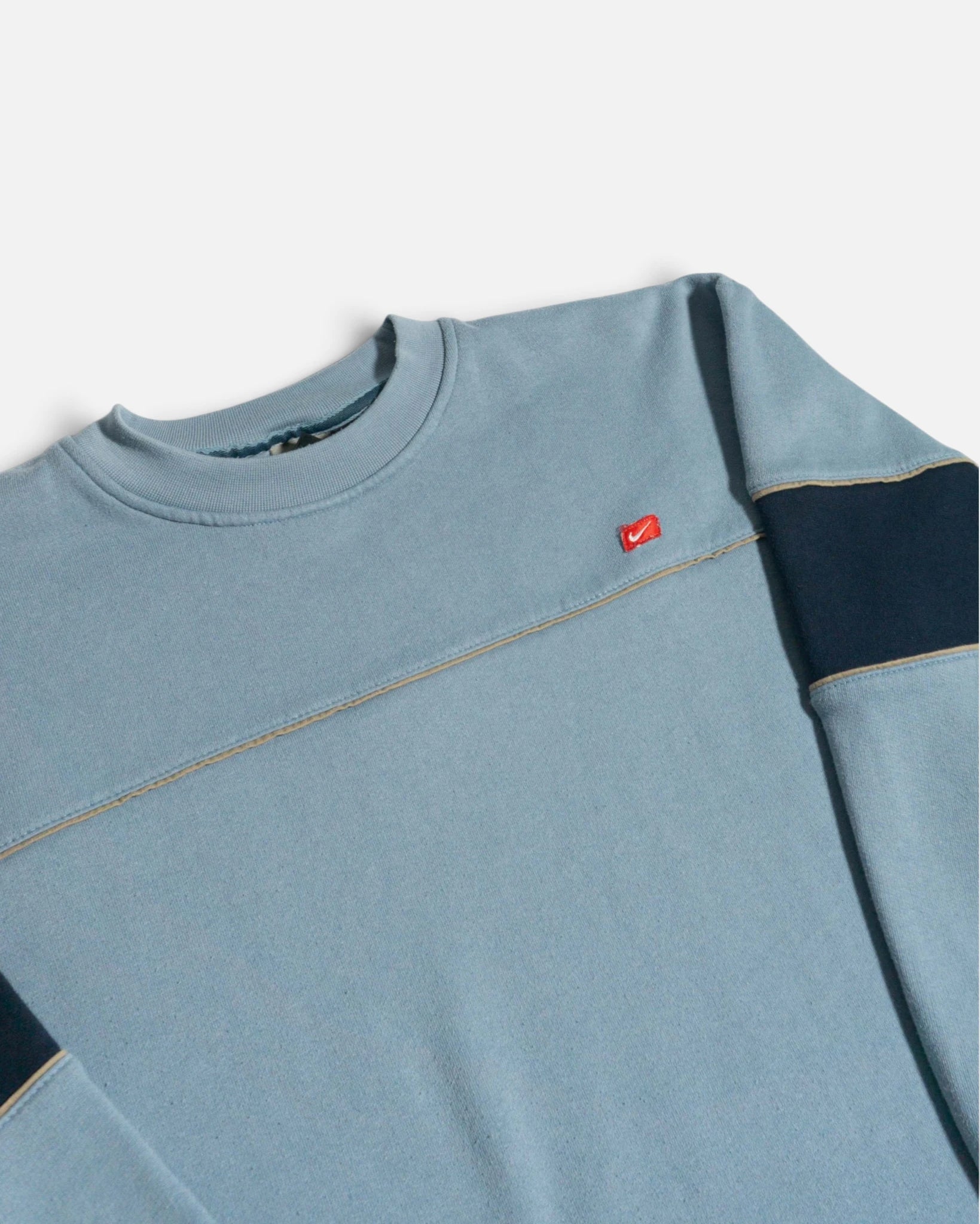 Sudadera Nike Azul Celeste Vintage 00s — Talla L