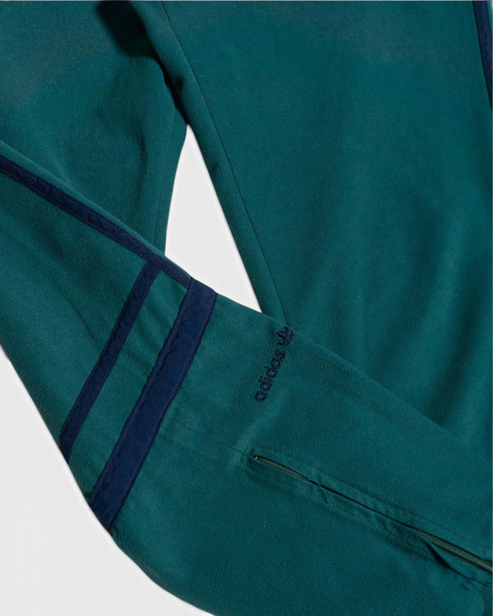 Pantalón de Chándal Adidas Challenger Verde Vintage — Talla M