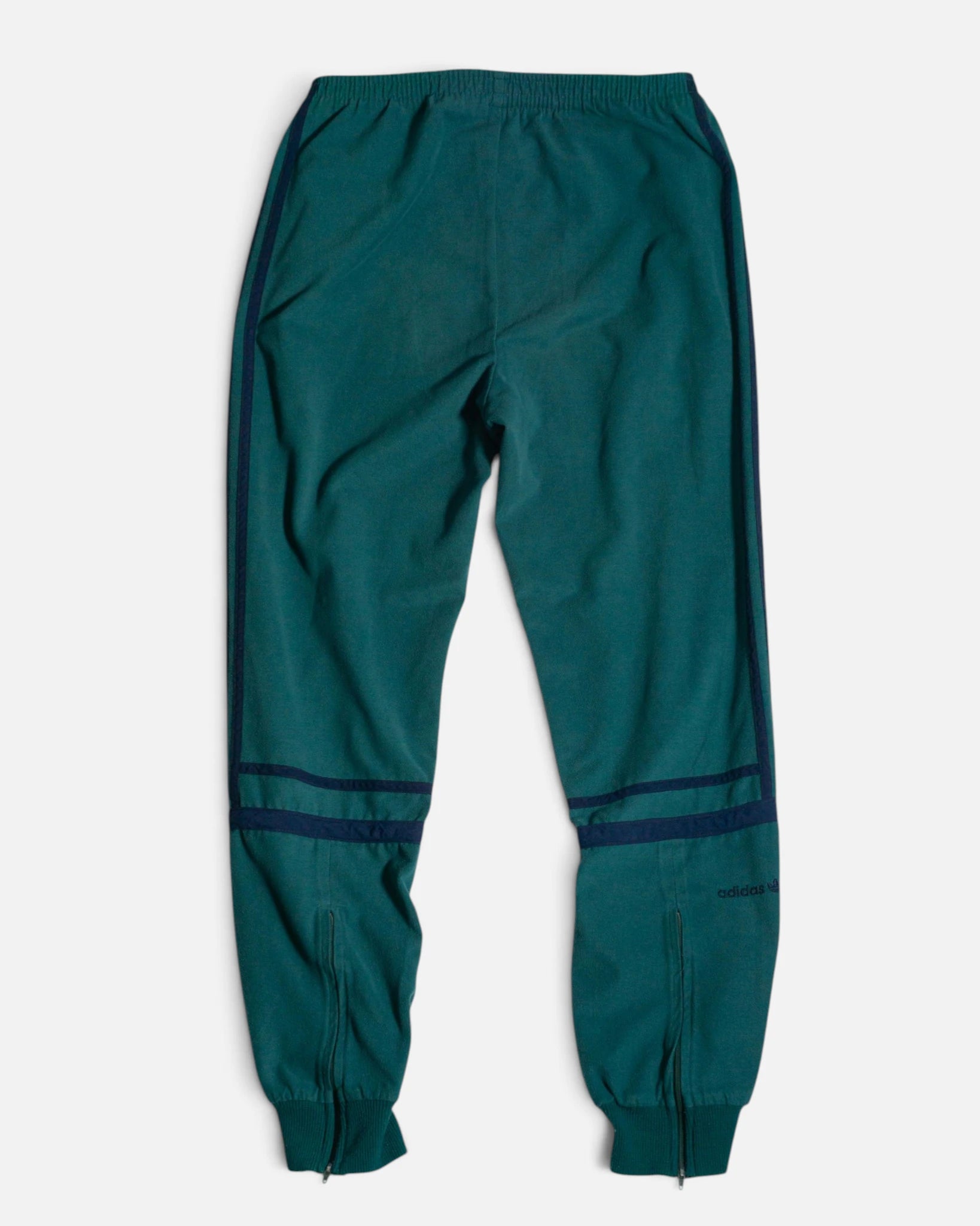 Pantalón de Chándal Adidas Challenger Verde Vintage — Talla M