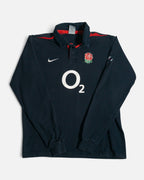 Polo de Rugby Inglaterra Nike Vintage 00s — Talla XS