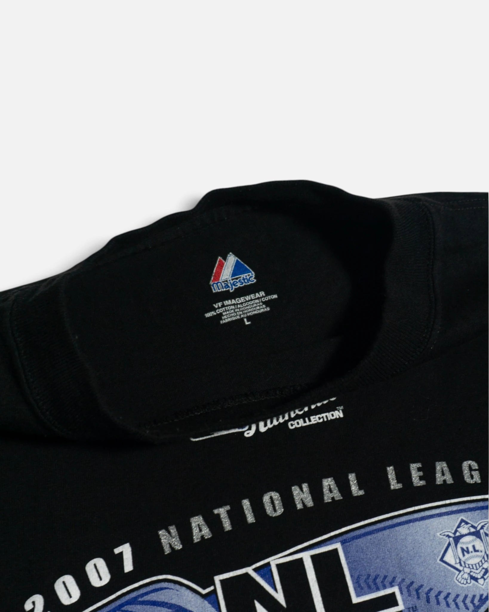 Camiseta Colorado Rockies Vintage 2007 — Talla L