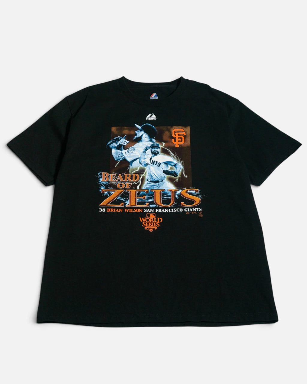 Camiseta San Francisco Giants Beard of Zeus Vintage — Talla L