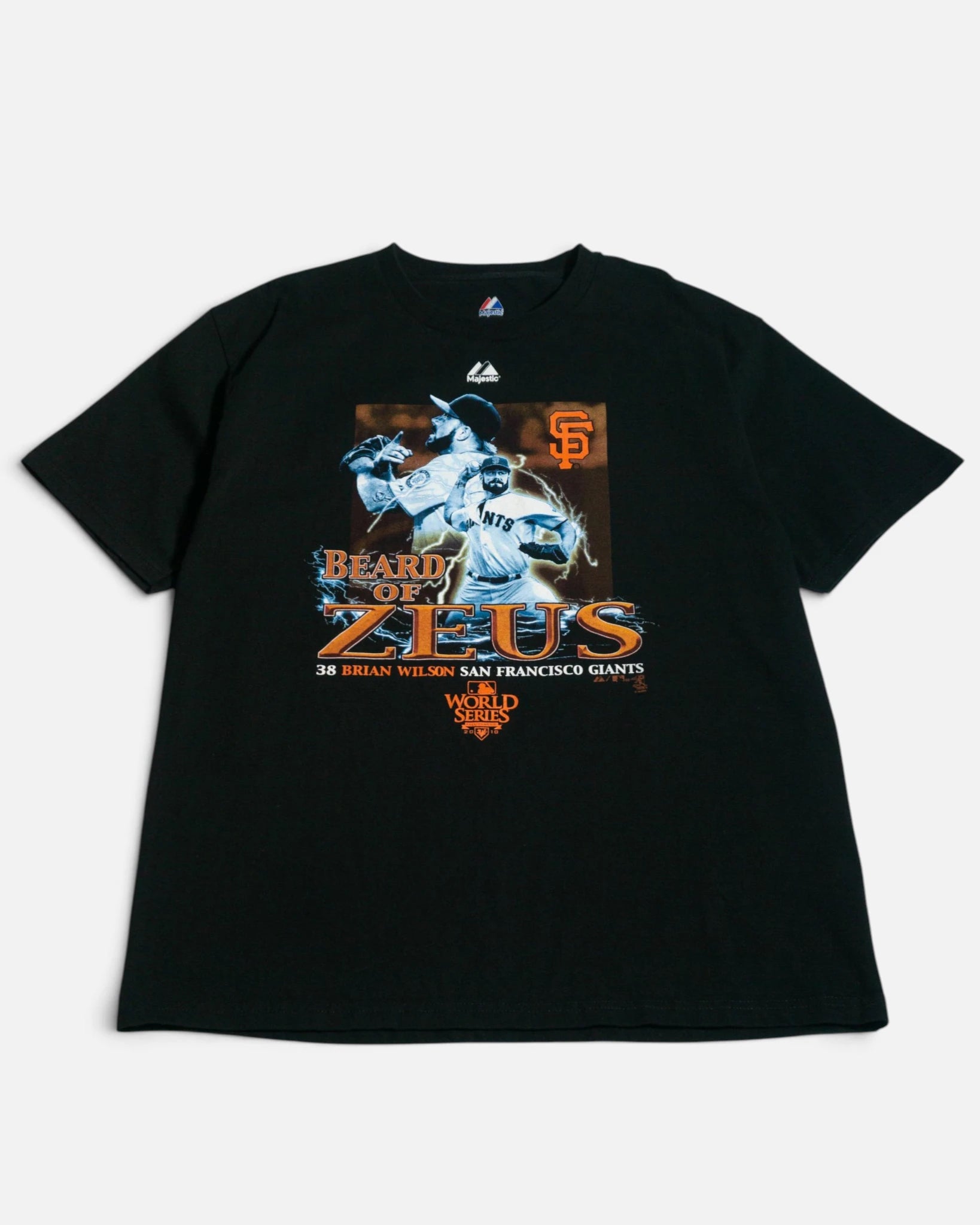 Camiseta San Francisco Giants Beard of Zeus Vintage — Talla L