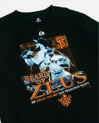 Camiseta San Francisco Giants Beard of Zeus Vintage — Talla L