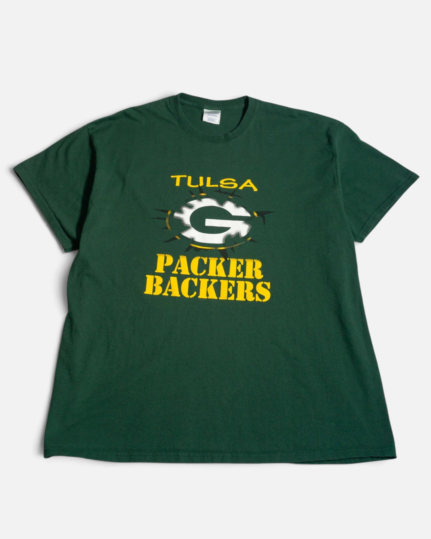 Camiseta Tulsa Packer Backers Vintage — Talla XXL