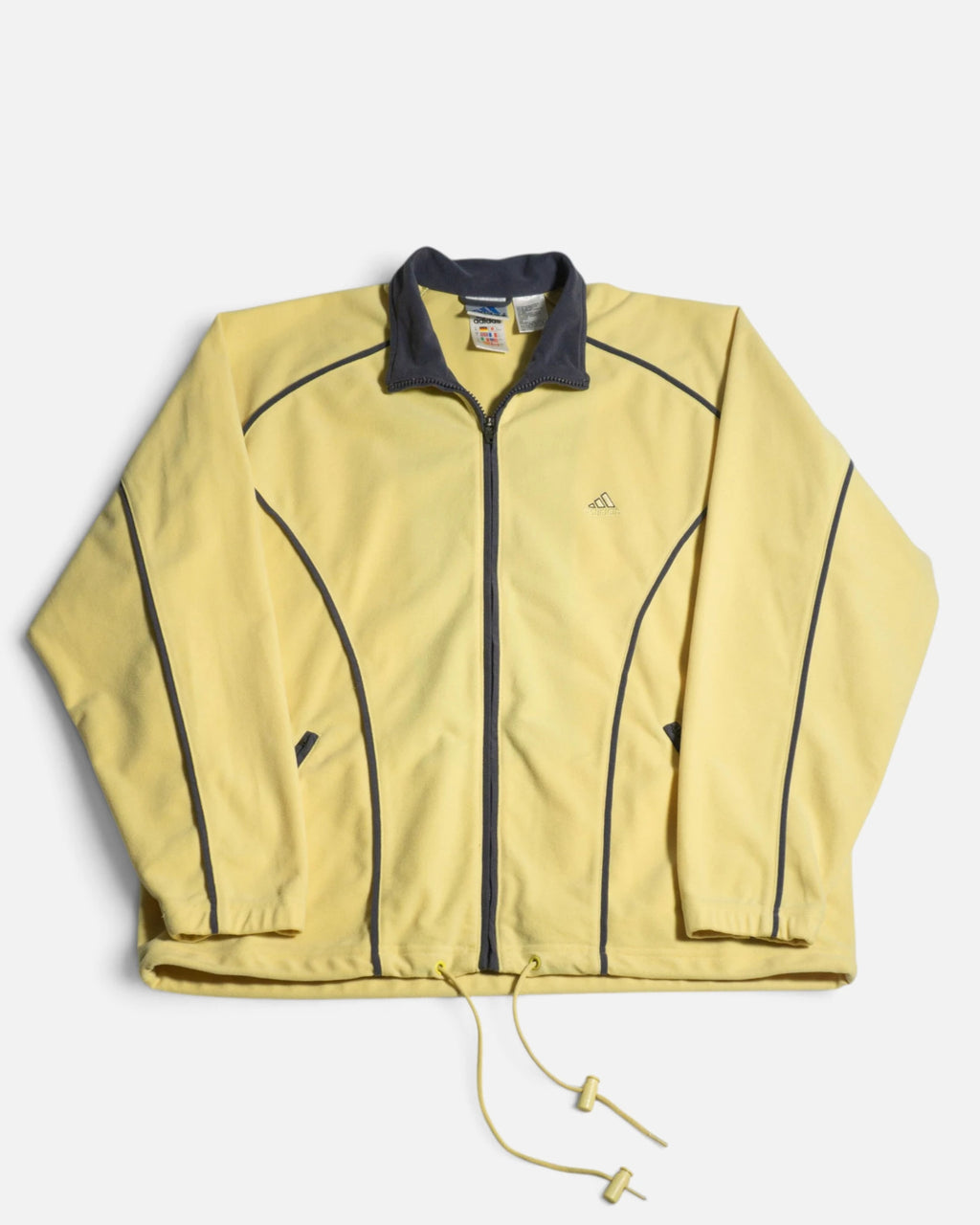 Chaqueta Adidas Mujer Amarilla Vintage 90s — Talla L