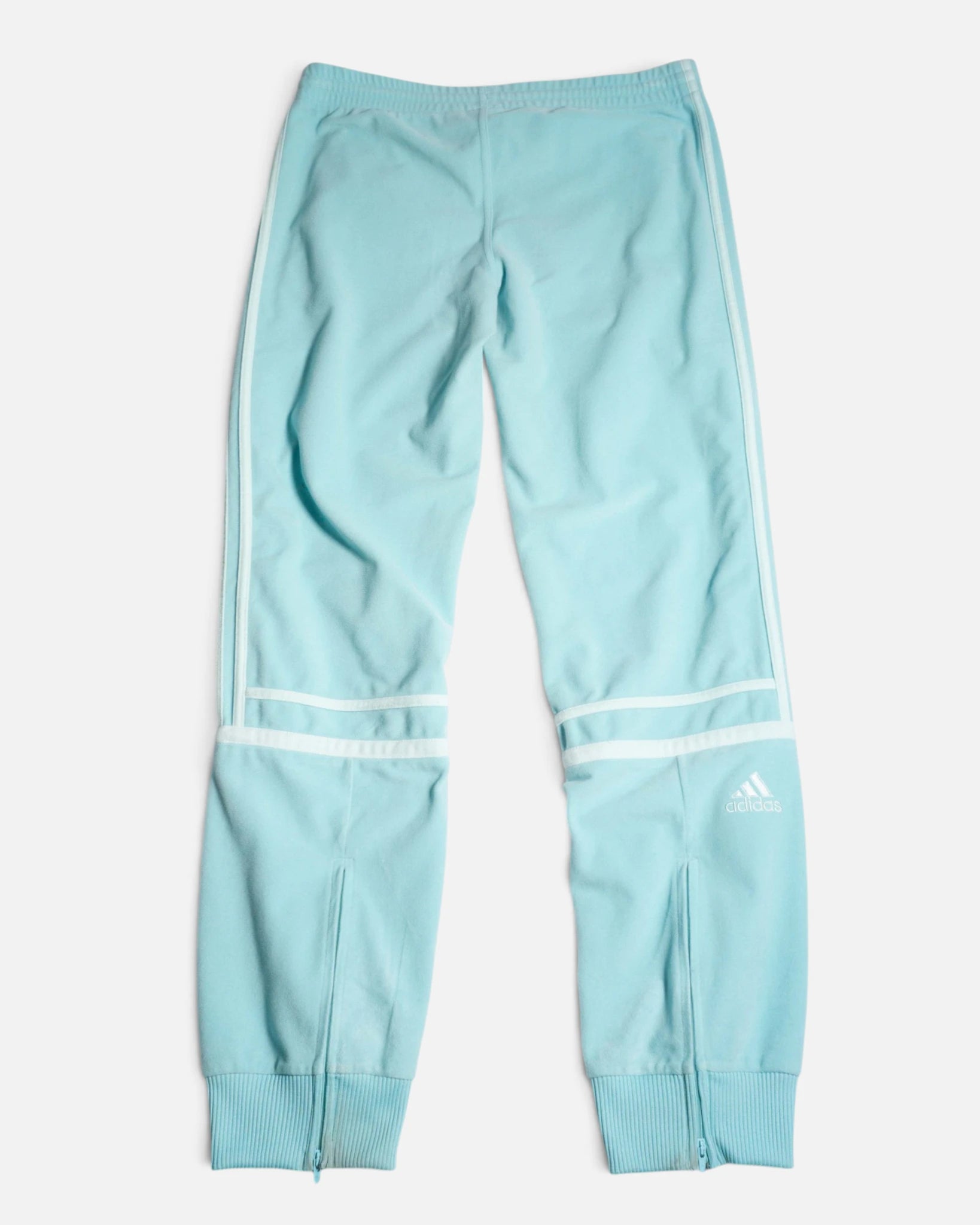 Pantalón Chándal Adidas Celeste Y2K 00s — Talla S