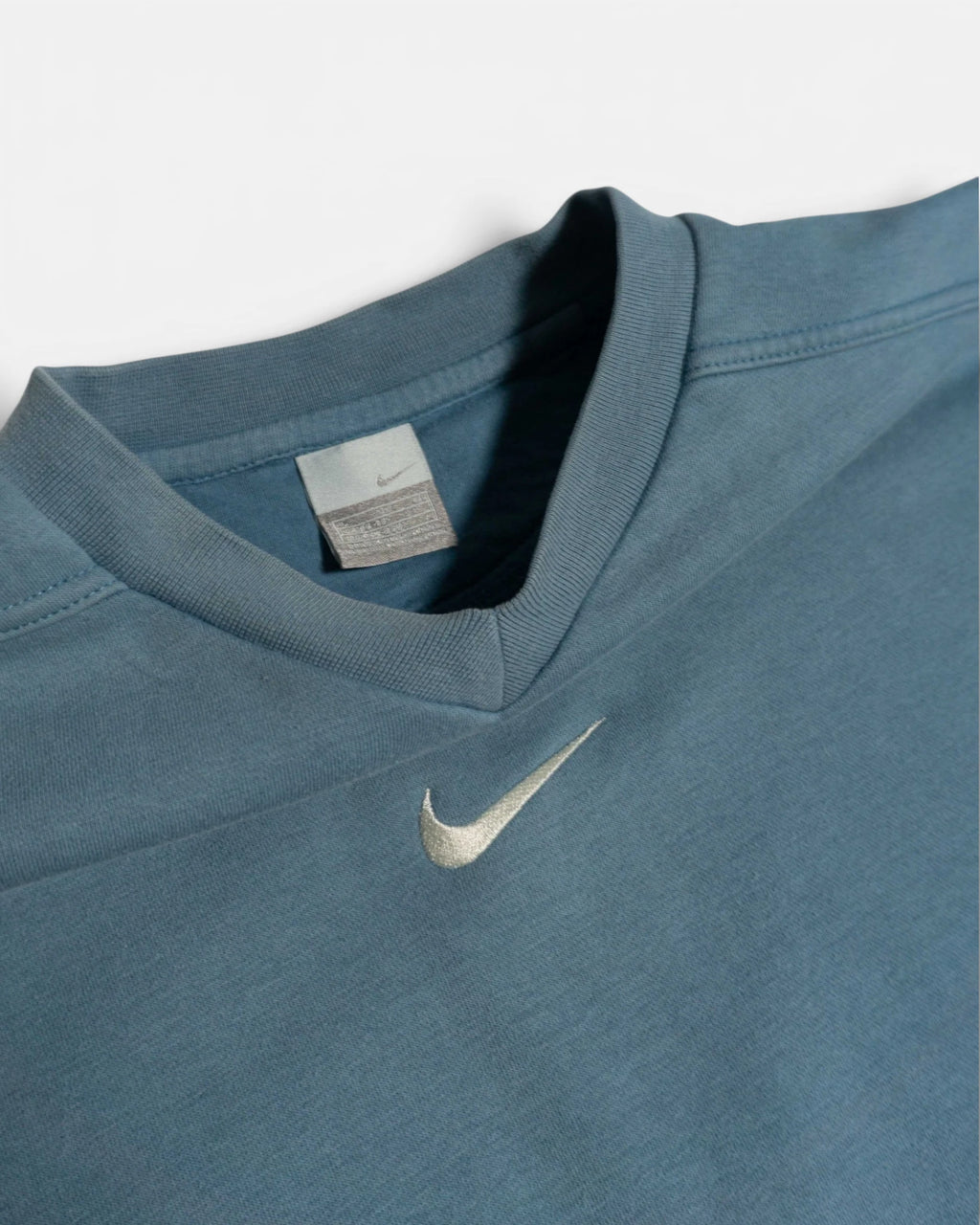 Sudadera Nike Cuello Pico Y2K 00s — Talla XS