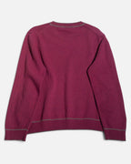 Jersey Lacoste Cuello Pico Vintage 90s Fucsia — Talla S