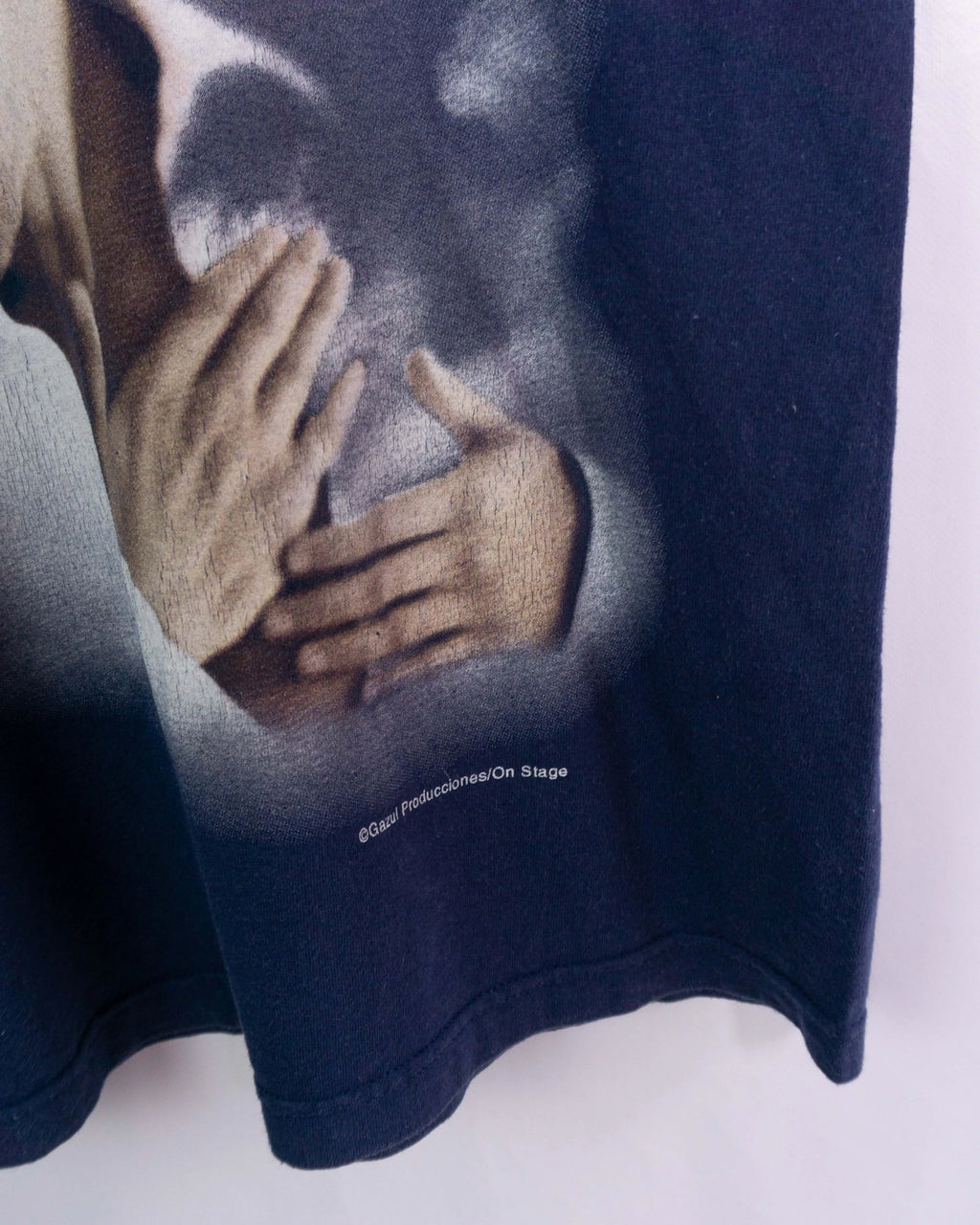 Camiseta Oficial Alejandro Sanz El alma al aire años 2000 S