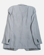 Americana Hugo Boss Lino Celeste Vintage 90s — Talla L