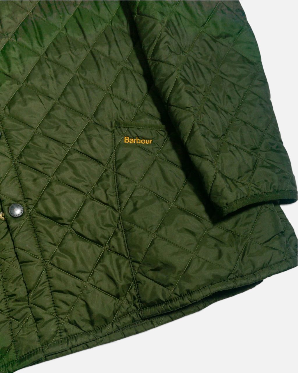 Chaqueta Barbour Liddesdale Verde Vintage — Talla XL
