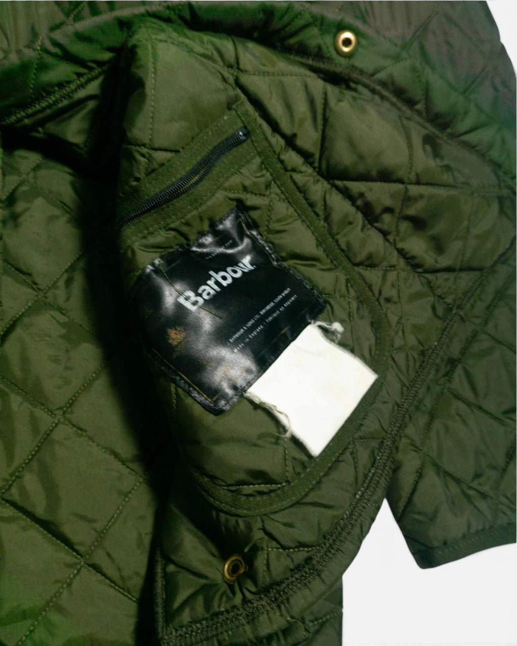 Chaqueta Barbour Liddesdale Verde Vintage — Talla XL