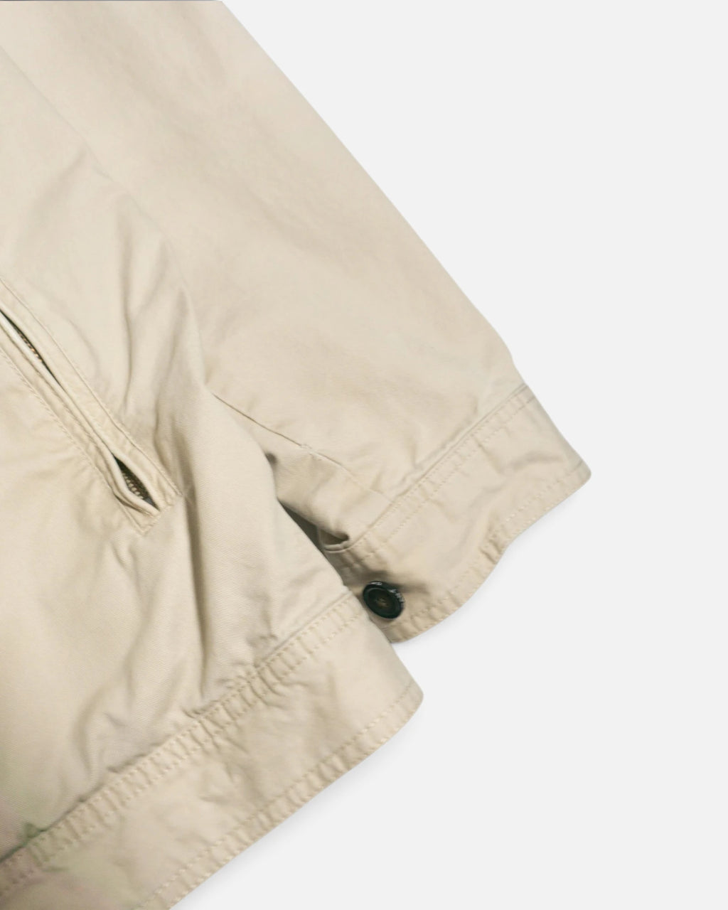Chaqueta Gant Harrington Beige Vintage 90s — Talla XL