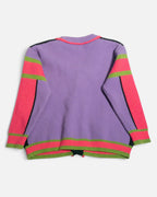 Cárdigan Color Block Bad Dos Y2K — Talla S