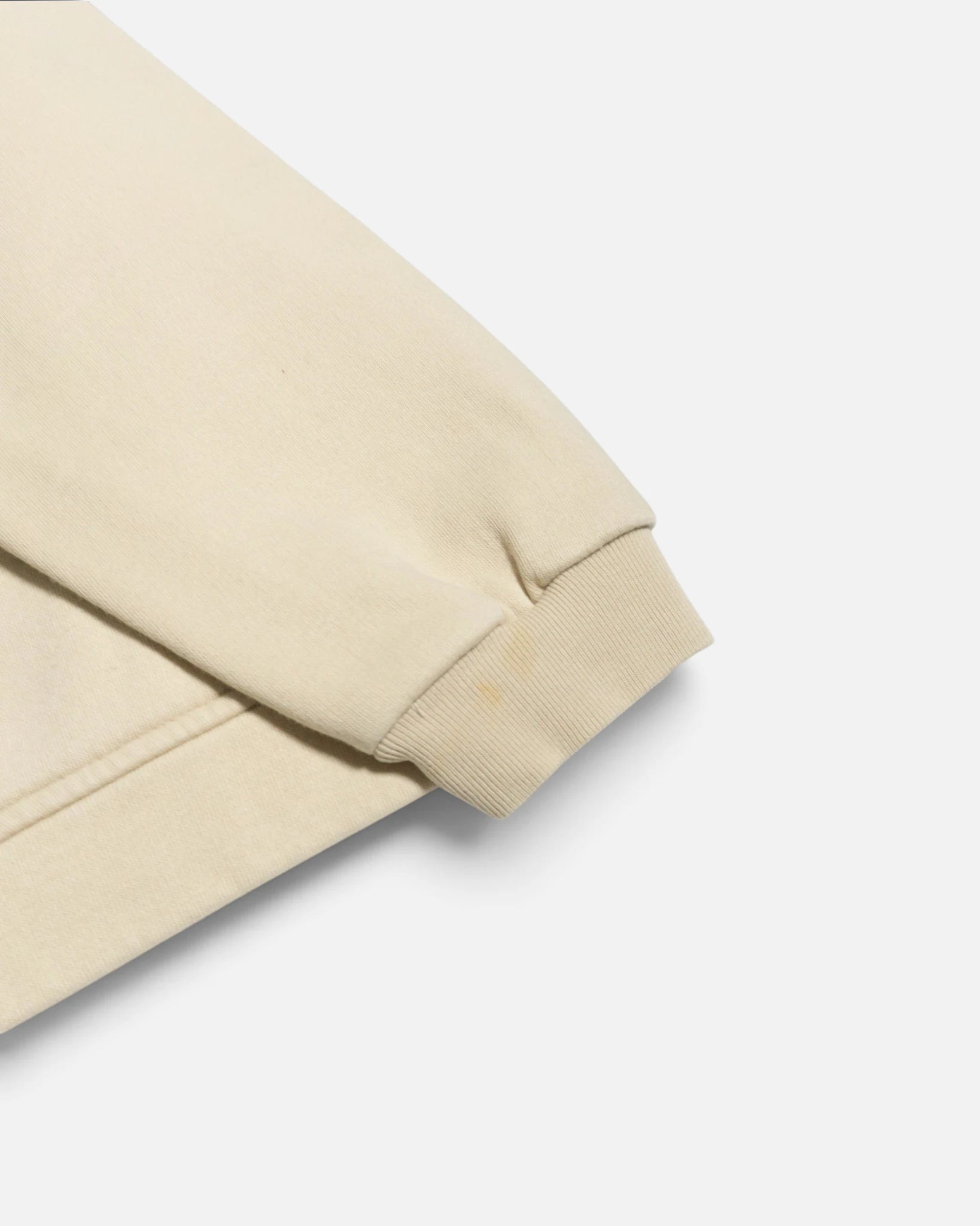 Sudadera Champion Beige Bordado — Talla M