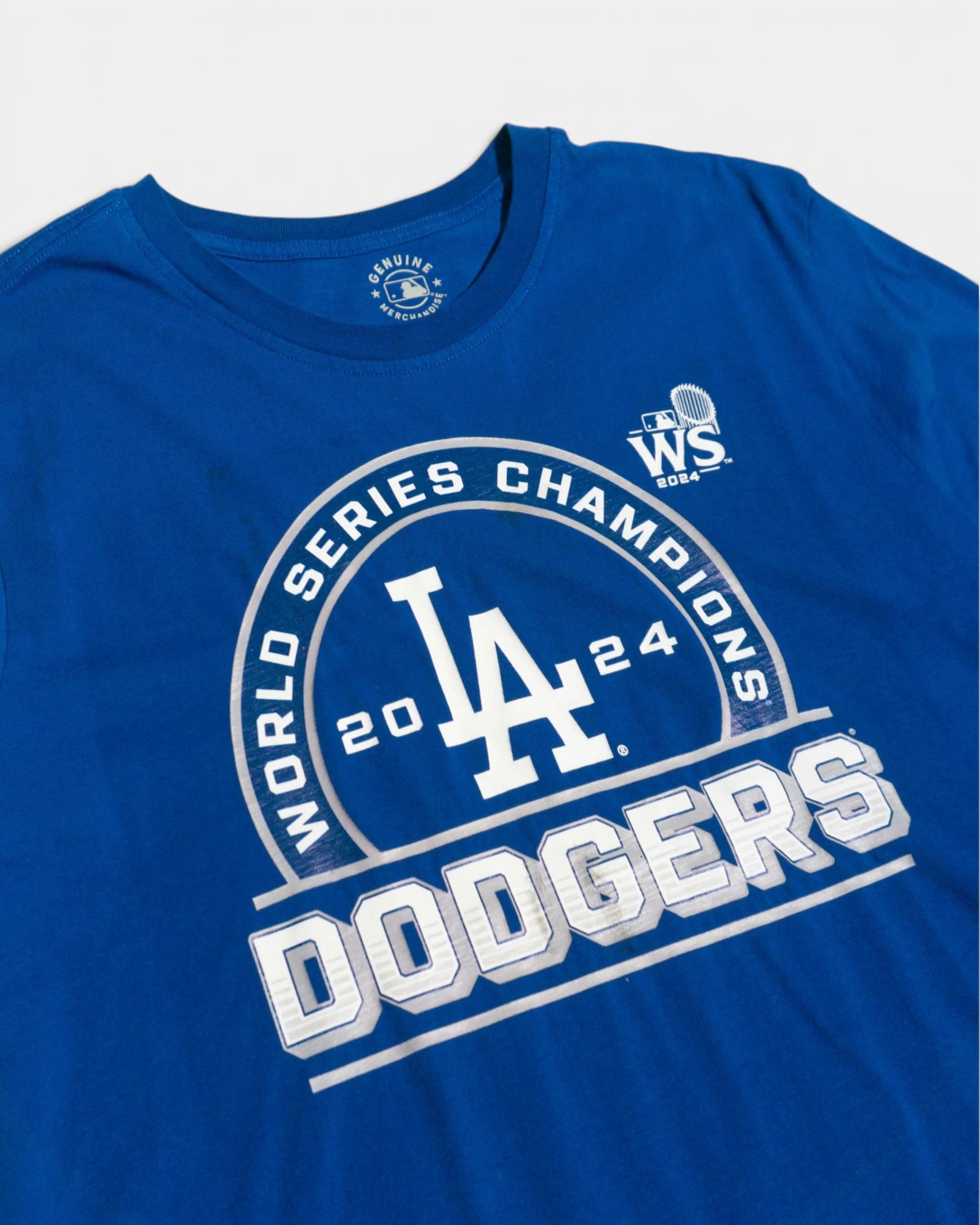 Camiseta Dodgers World Series Champions 2024 — Talla M