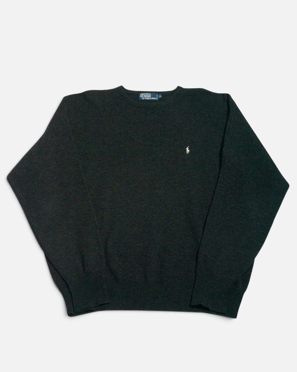 Jersey Ralph Lauren Verde Vintage 90s — Talla XL