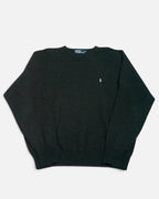 Jersey Ralph Lauren Verde Vintage 90s — Talla XL