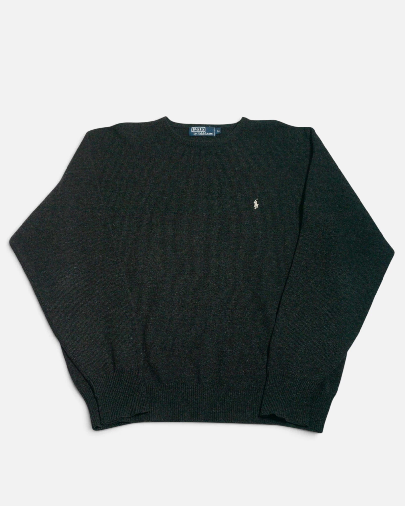 Jersey Ralph Lauren Verde Vintage 90s — Talla XL