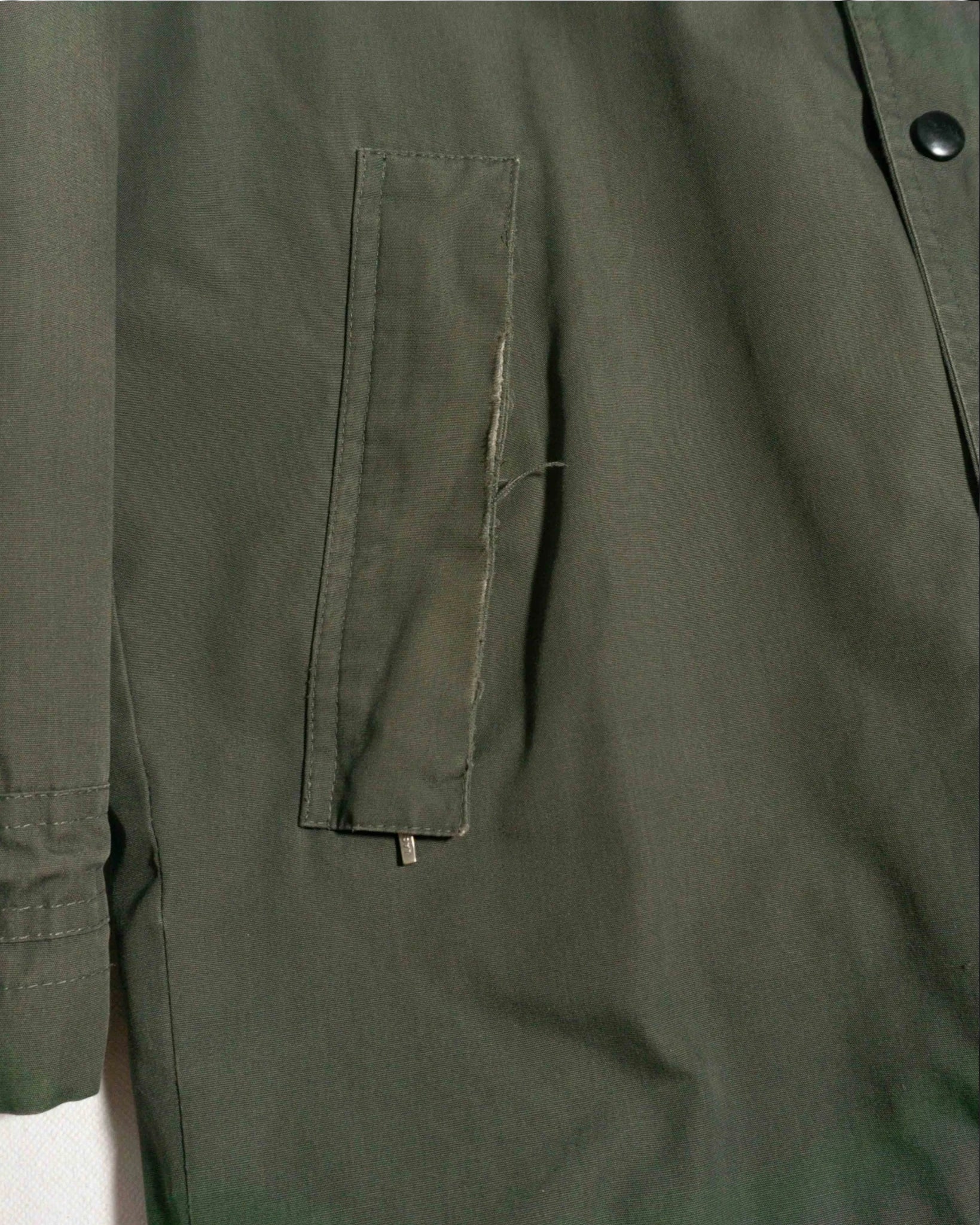 Chaqueta Lacoste Verde Cazador Vintage 90s — Talla XL