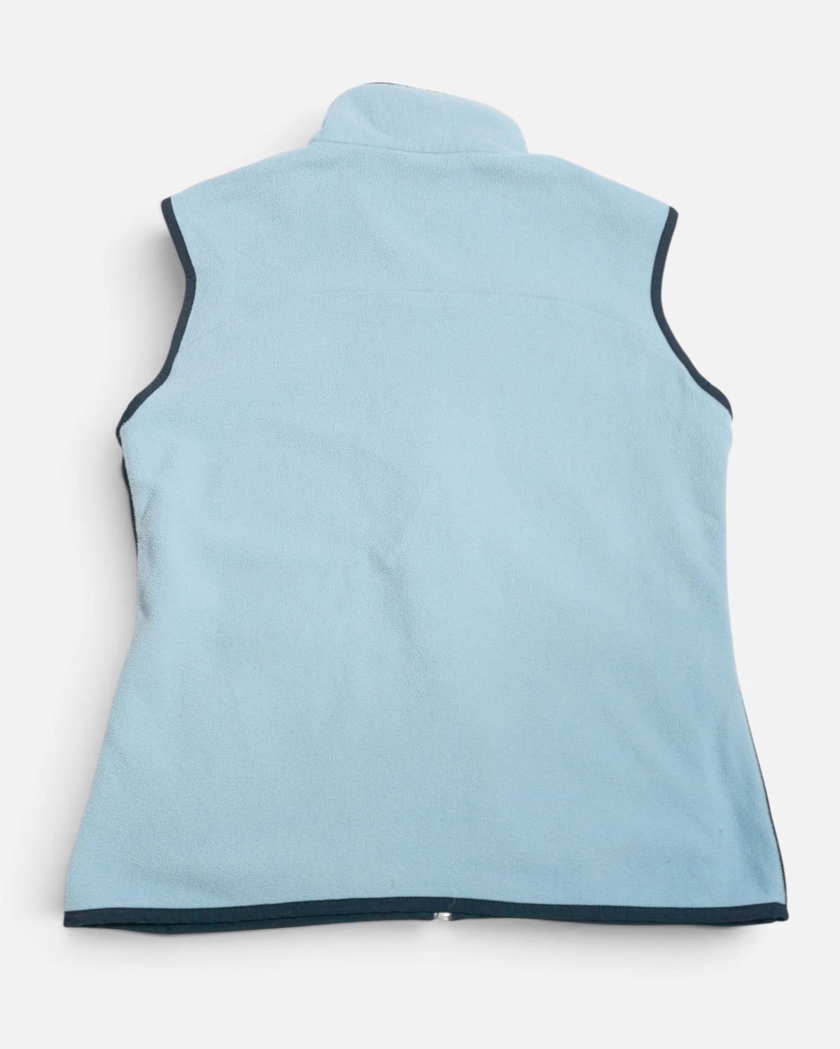 Chaleco Forro Polar Nike Azul Celeste Vintage Mujer — Talla S