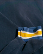 Sudadera Nike Center Swoosh Azul Vintage 90s — Talla S