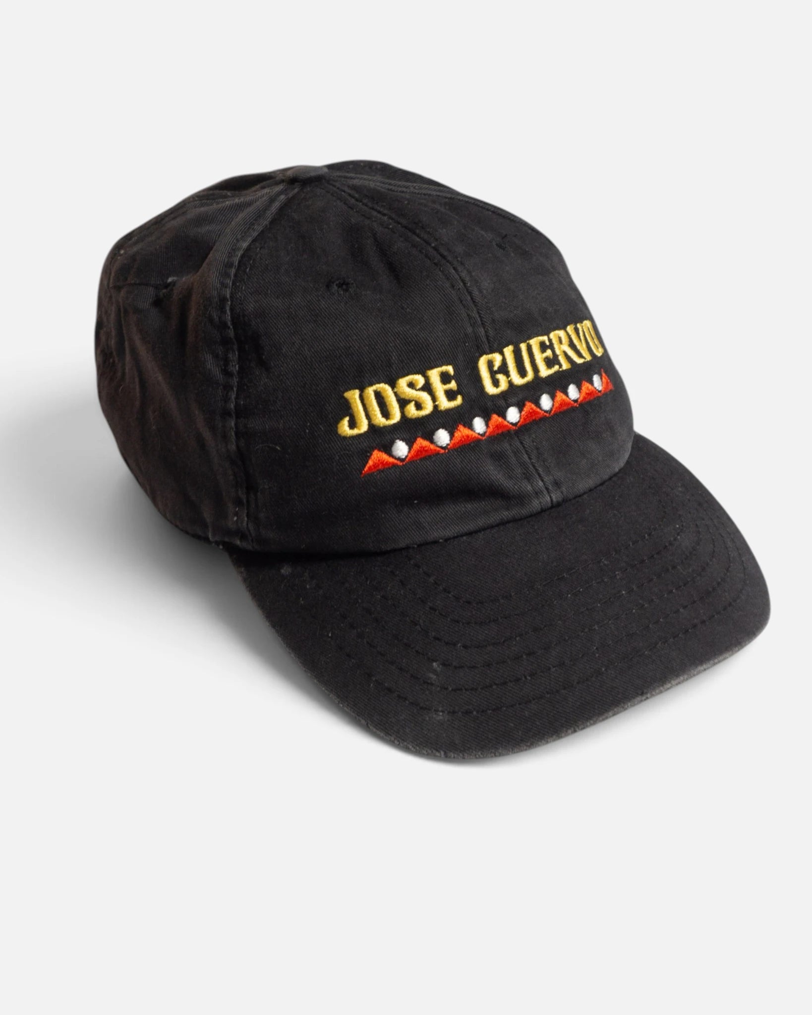 Gorra Jose Cuervo Negra Vintage 90s — Talla S Ajustable