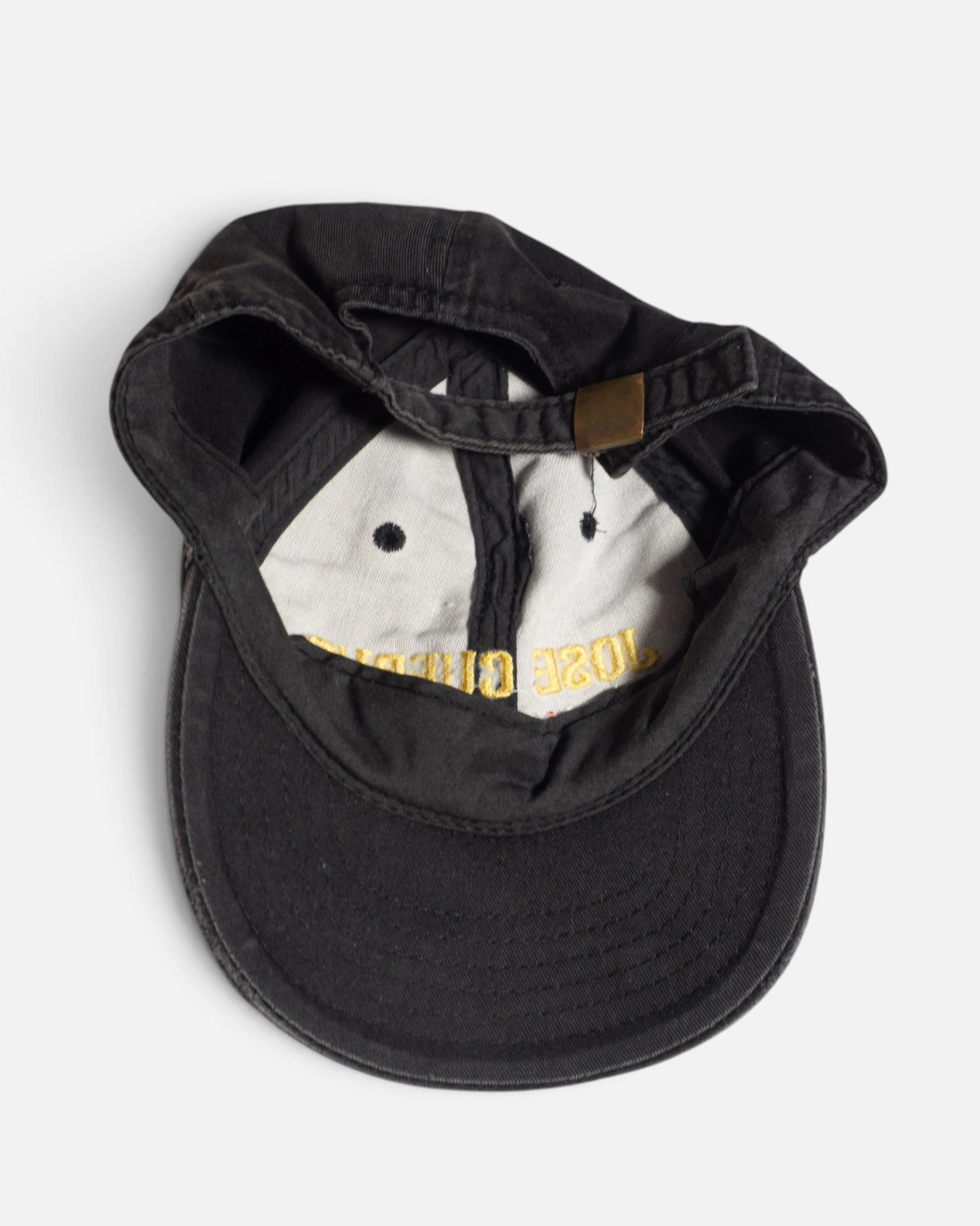 Gorra Jose Cuervo Negra Vintage 90s — Talla S Ajustable