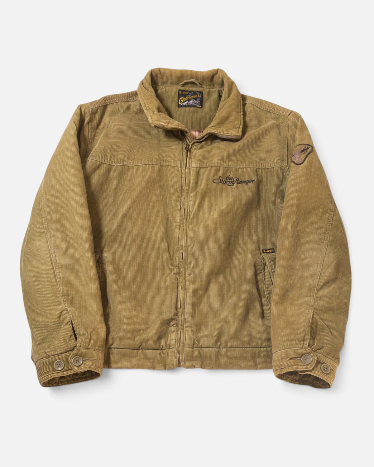 Chaqueta Lee Storm Ranger Pana Kaki Vintage 90s — Talla XL