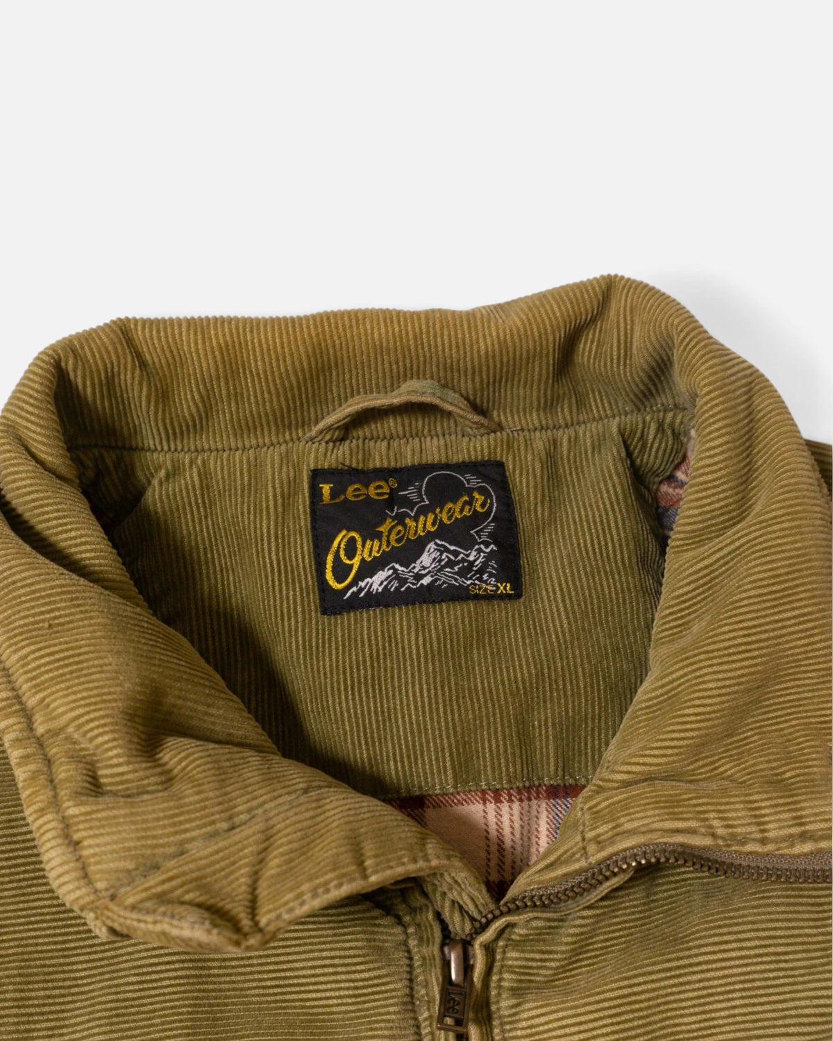 Chaqueta Lee Storm Ranger Pana Kaki Vintage 90s — Talla XL