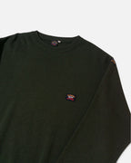 Jersey Paul & Shark Verde Kaki Vintage 90s — Talla XL