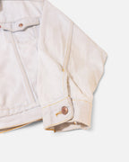 Chaqueta Distressed Levi's Azul Hielo Vintage 90s — Talla M