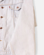 Chaqueta Distressed Levi's Azul Hielo Vintage 90s — Talla M