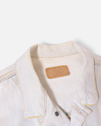 Chaqueta Distressed Levi's Azul Hielo Vintage 90s — Talla M