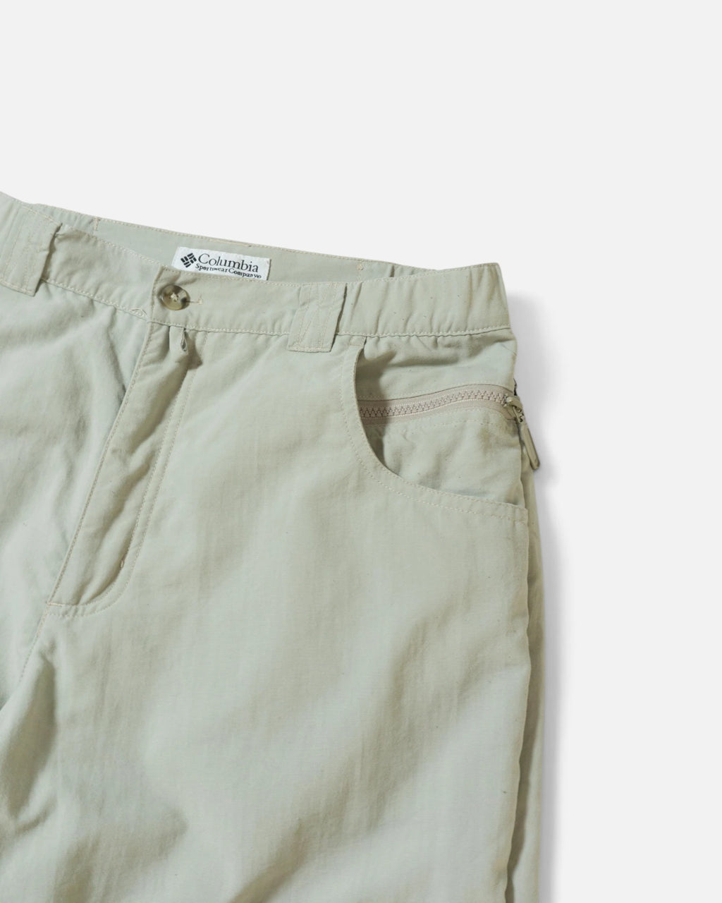 Pantalón Cargo Columbia Verde Vintage — Talla S