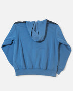 Sudadera Reebok Celeste Vintage 90s Con Capucha — Talla S