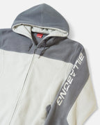 Chaqueta Polar Billabong Gris Vintage 00s — Talla XL