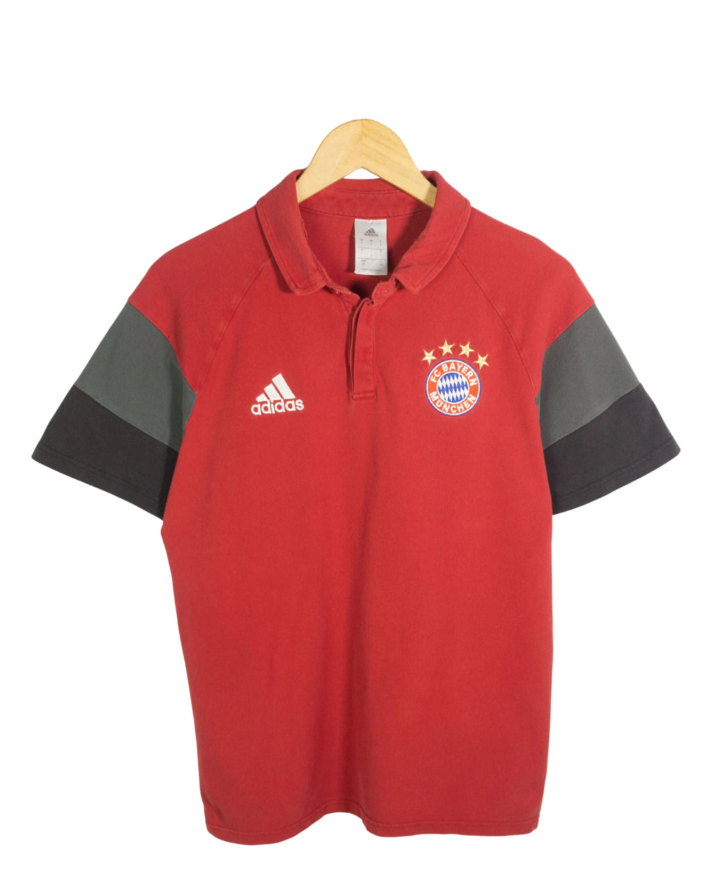 Polo Adidas Bayern Múnich Rojo — Talla M