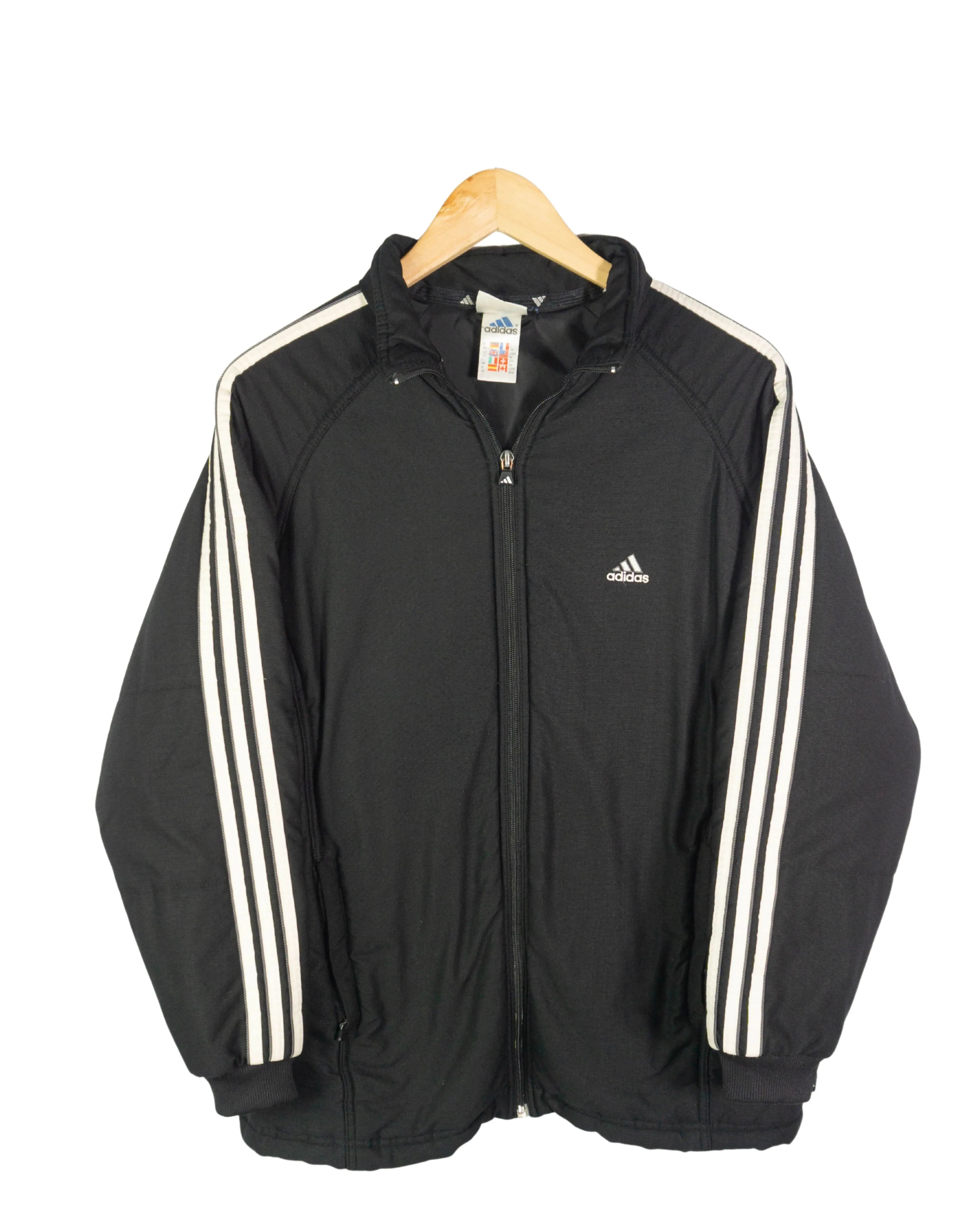 Abrigo Adidas vintage 00s negro M