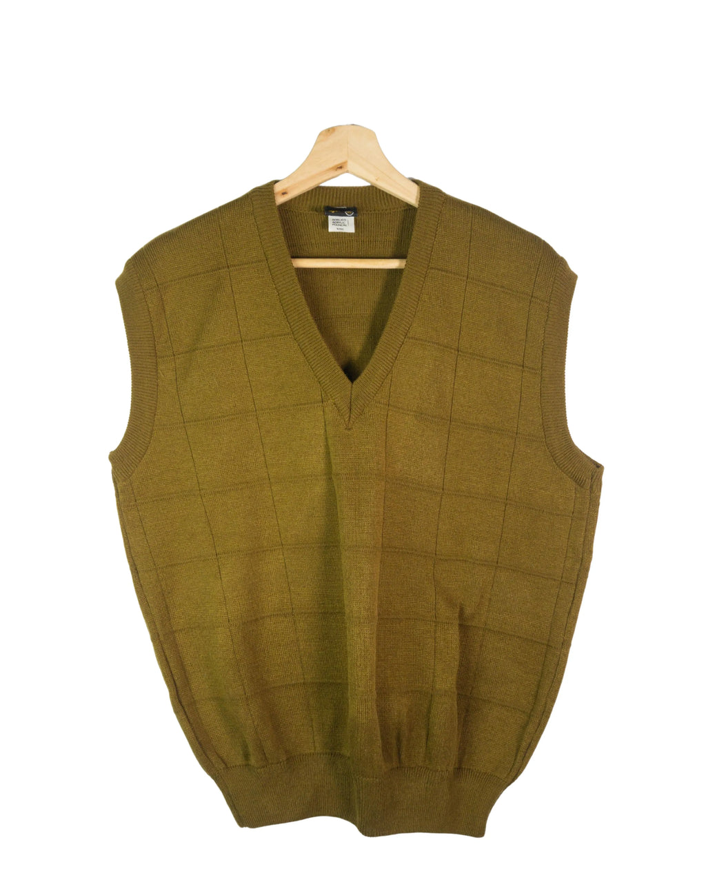 Chaleco vintage 90s marrón XL