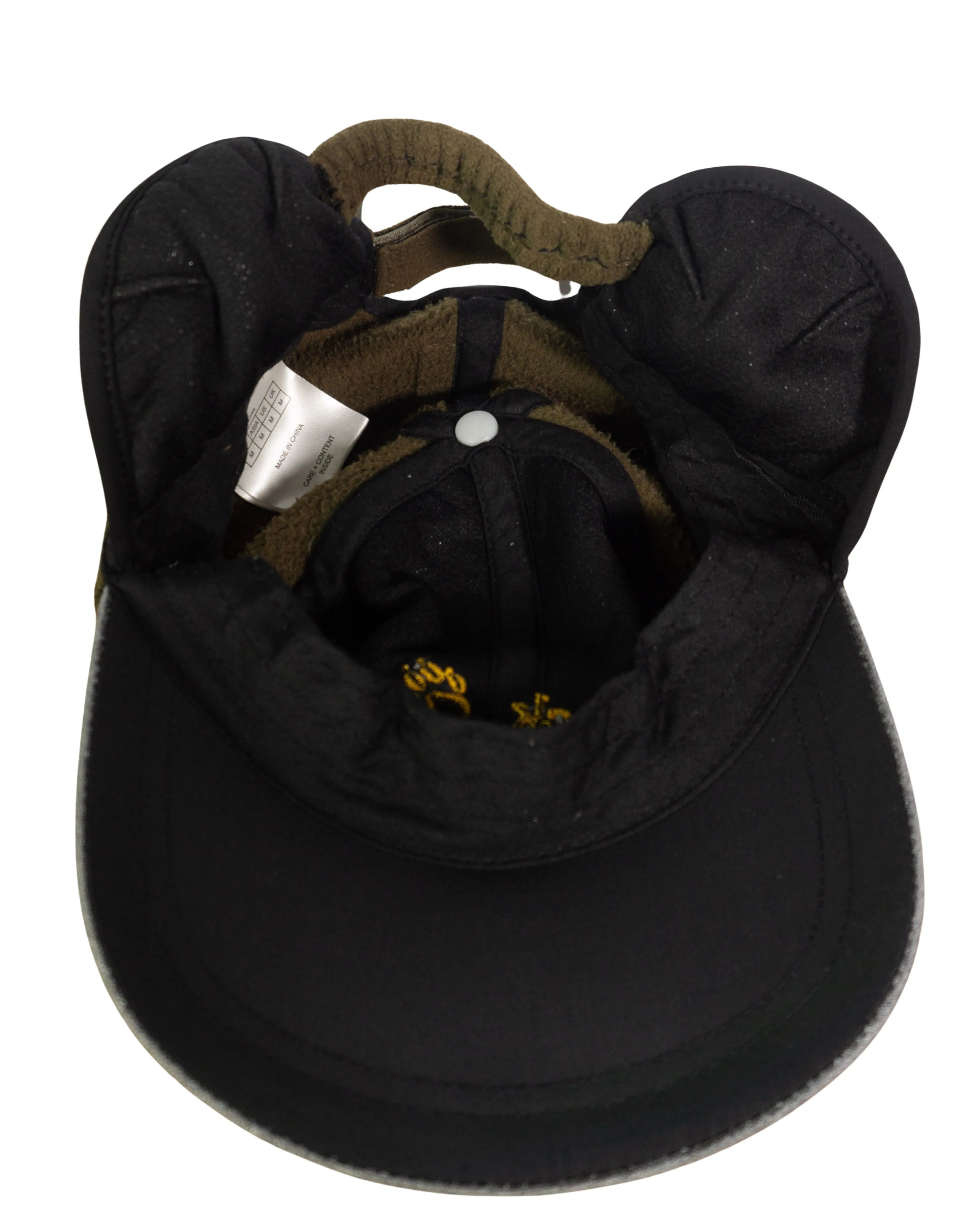 Gorra Polar Jack Wolfskin Verde Oliva Vintage 00s — Talla M