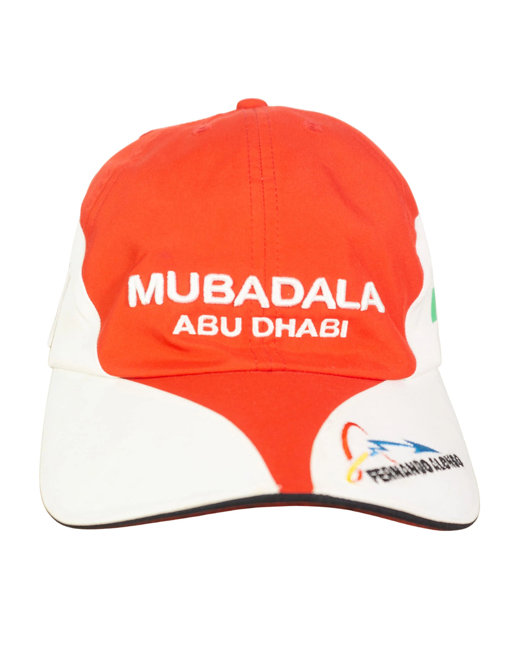 Gorra Fernando Alonso Ferrari Mubadala Roja — Talla M
