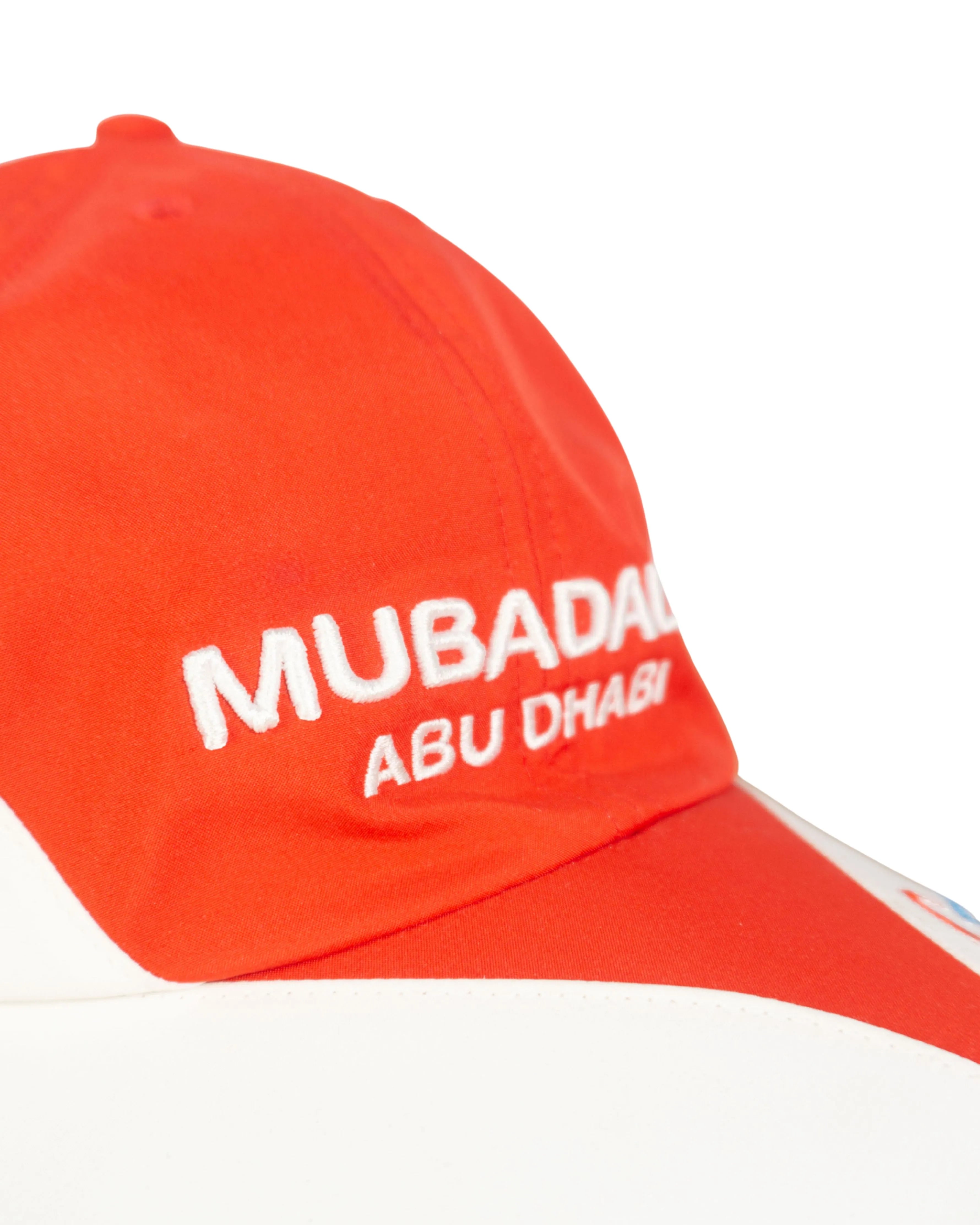 Gorra Fernando Alonso Ferrari Mubadala Roja — Talla M